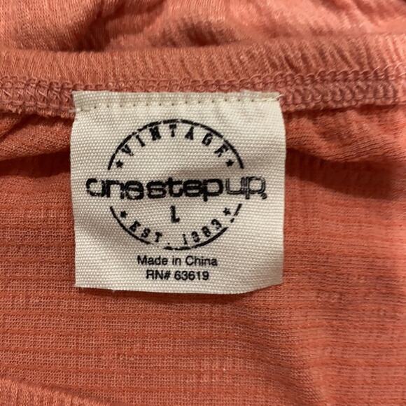 ONE STEP UP Terracotta Caroline Off The Shoulder Top - Picture 6 of 9